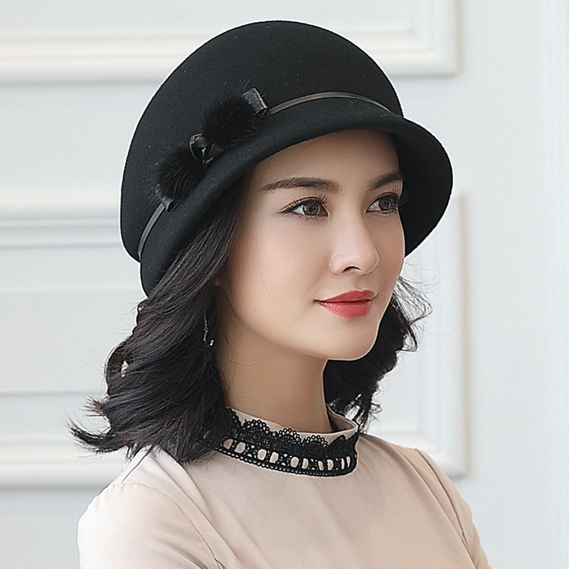 Elegantiška moteriška skrybelė - Originalu-pigu
