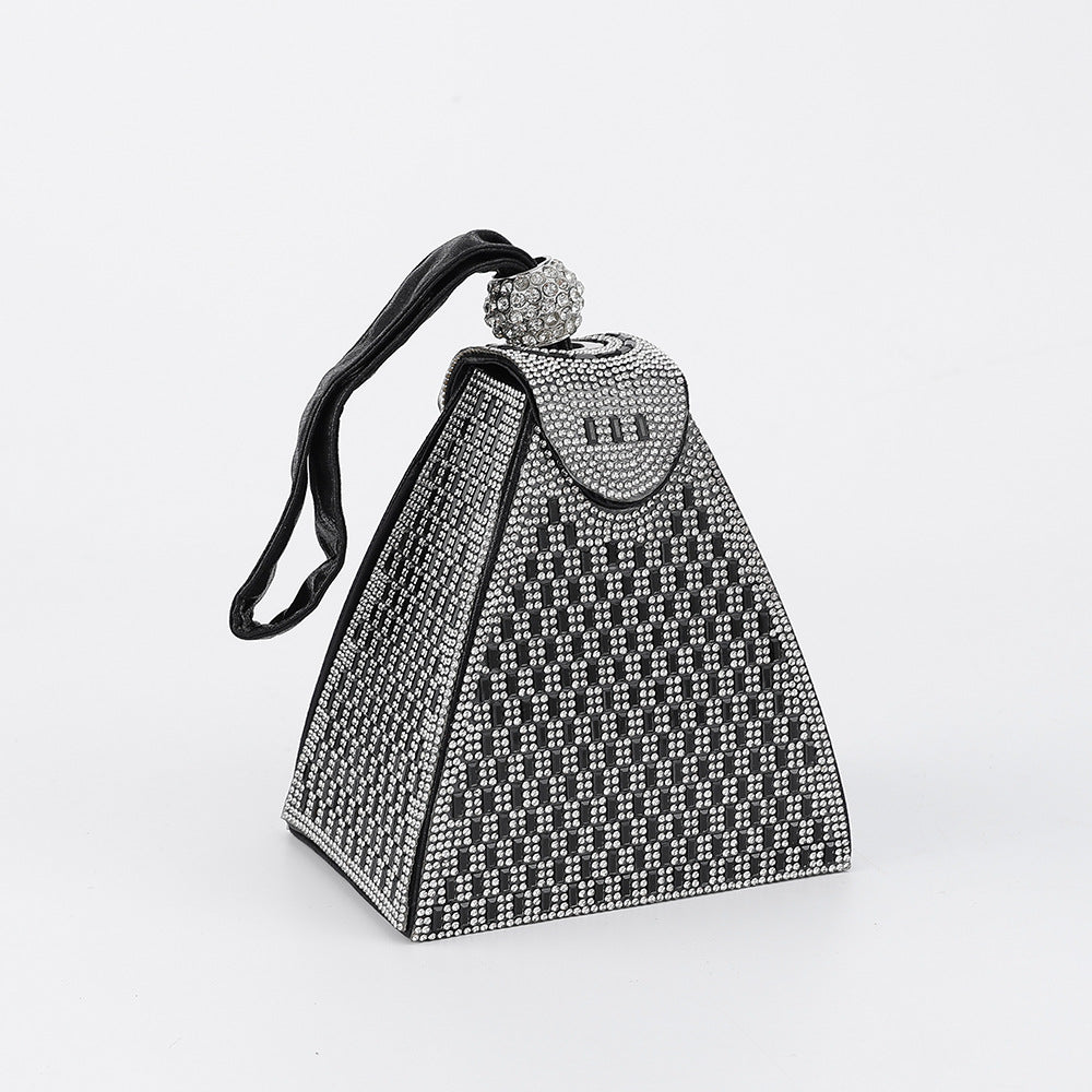 Krištolinės piramidės rankinukas - Originalu-pigu