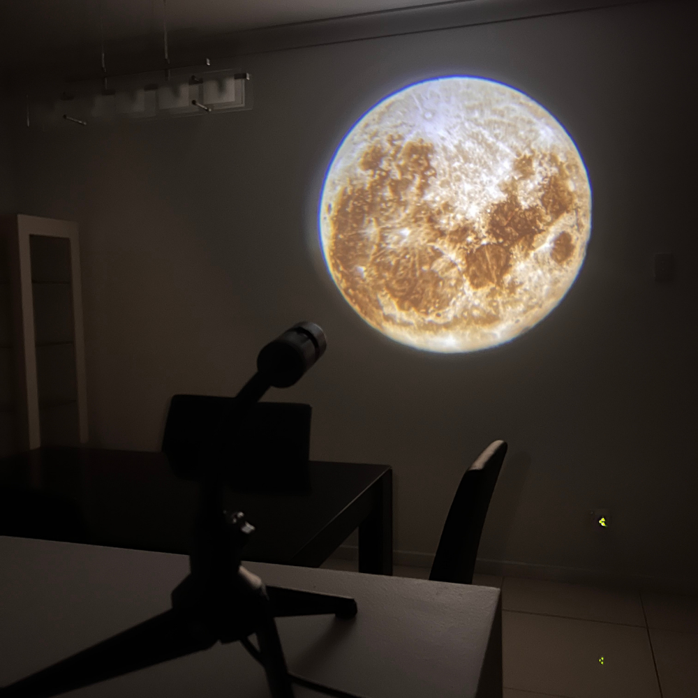 Mėnulio LED projektorius