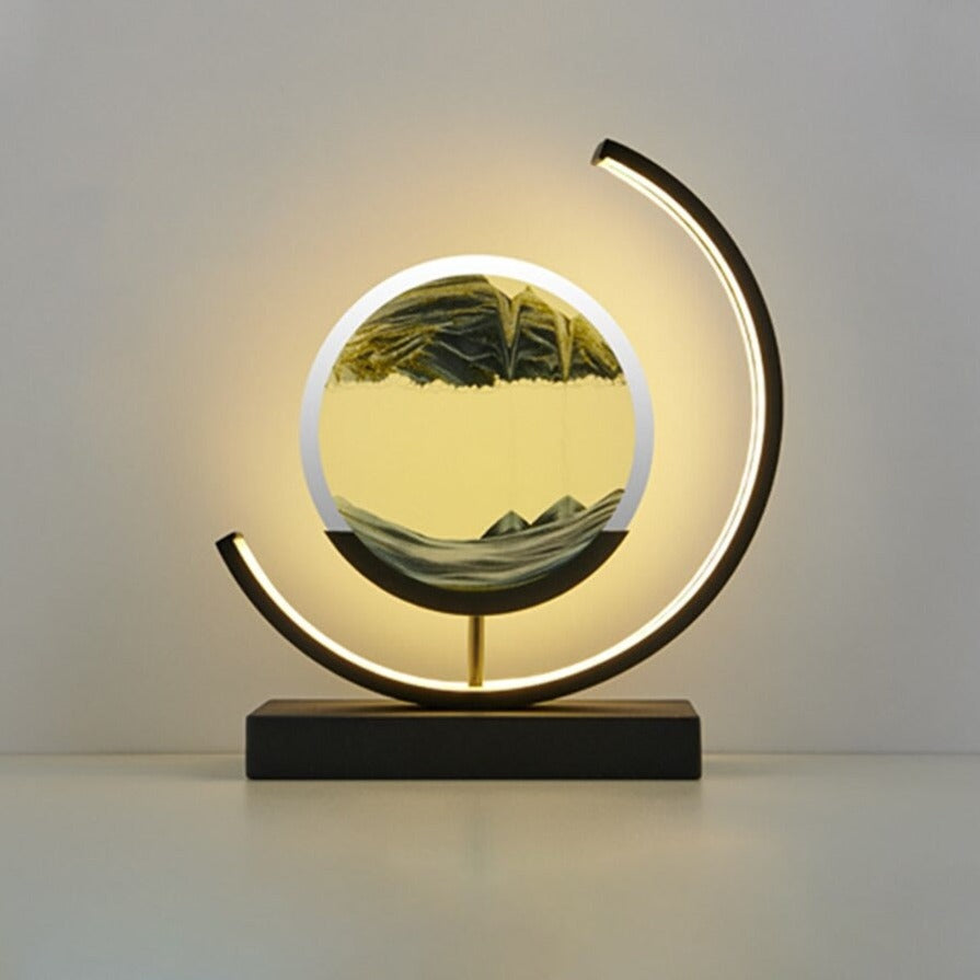 „Sand Art“ LED stalinė lempa - Originalu-pigu